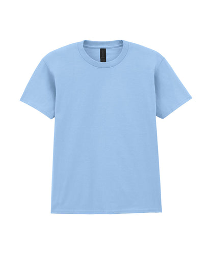 Gildan GD24B Softstyle™ midweight youth t-shirt in Light Blue