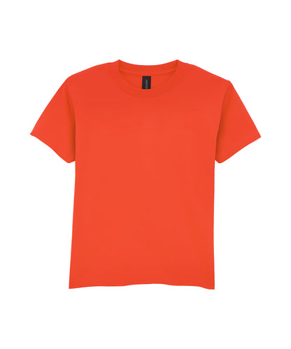Gildan GD24B Softstyle™ midweight youth t-shirt in Orange