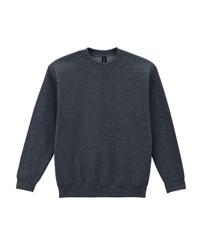 Gildan GD56B Heavy Blend™ youth crew neck sweatshirt in Dark Heather