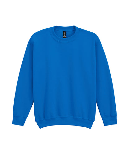 Gildan GD56B Heavy Blend™ youth crew neck sweatshirt in Royal