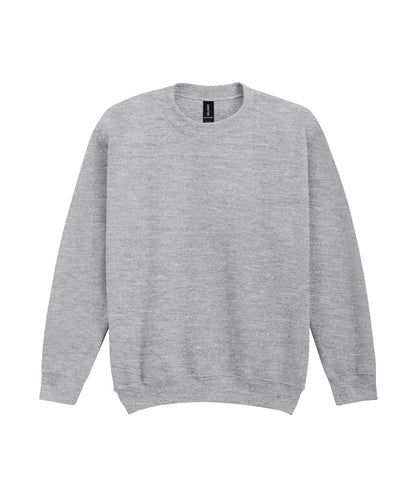 Gildan GD56B Heavy Blend™ youth crew neck sweatshirt in Sport Grey