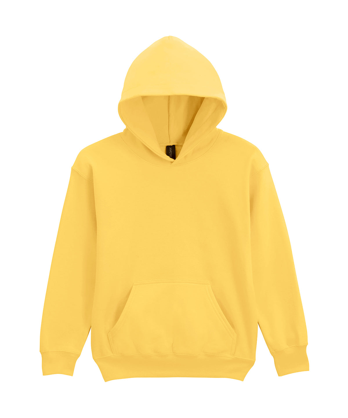 Gildan GD67B Softstyle™ midweight fleece youth hoodie in Daisy