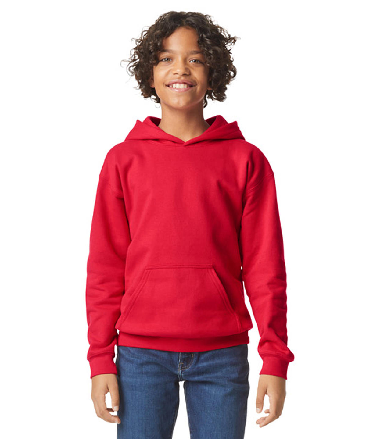 Gildan GD67B Softstyle™ midweight fleece youth hoodie