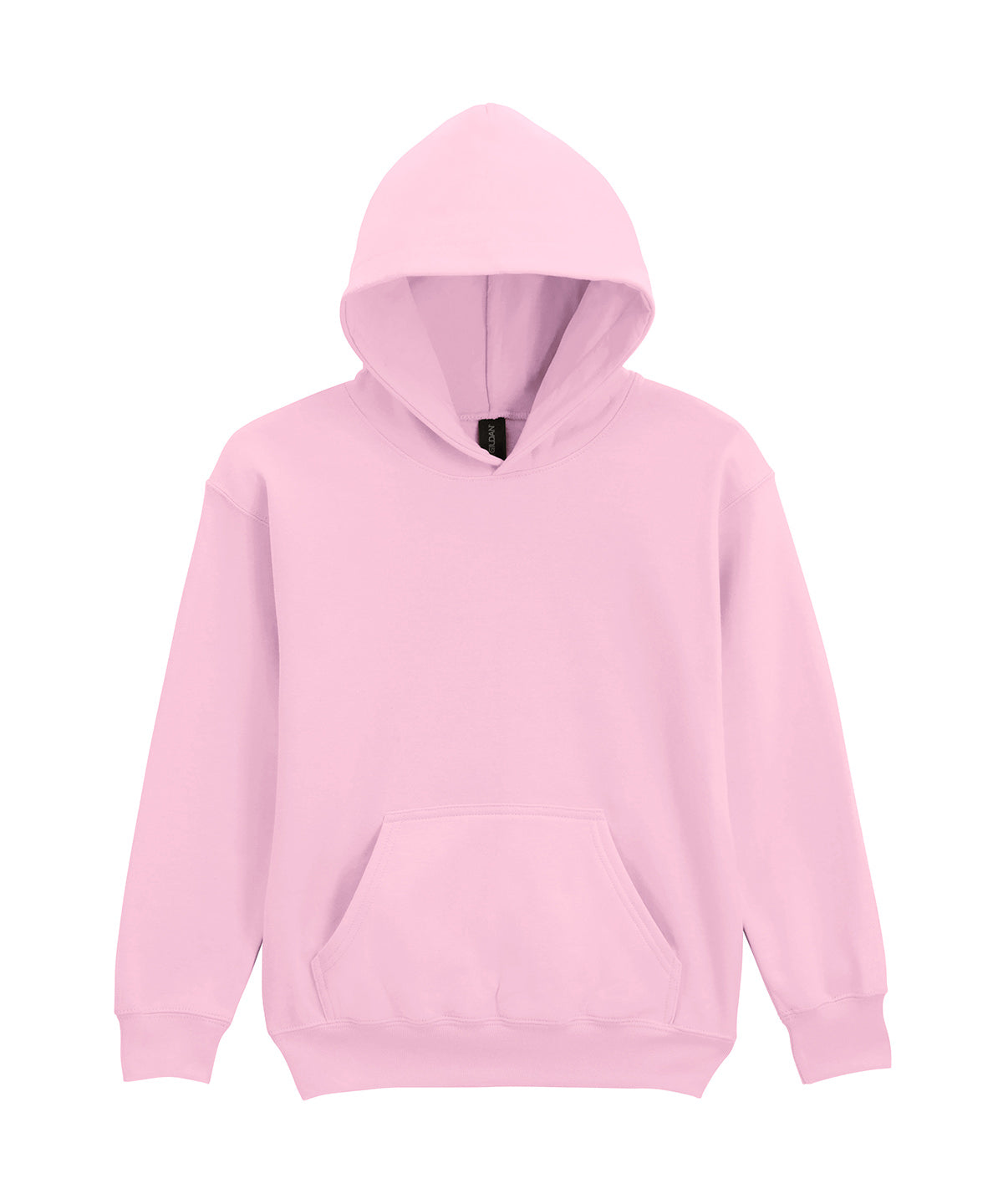 Gildan GD67B Softstyle™ midweight fleece youth hoodie in Light Pink