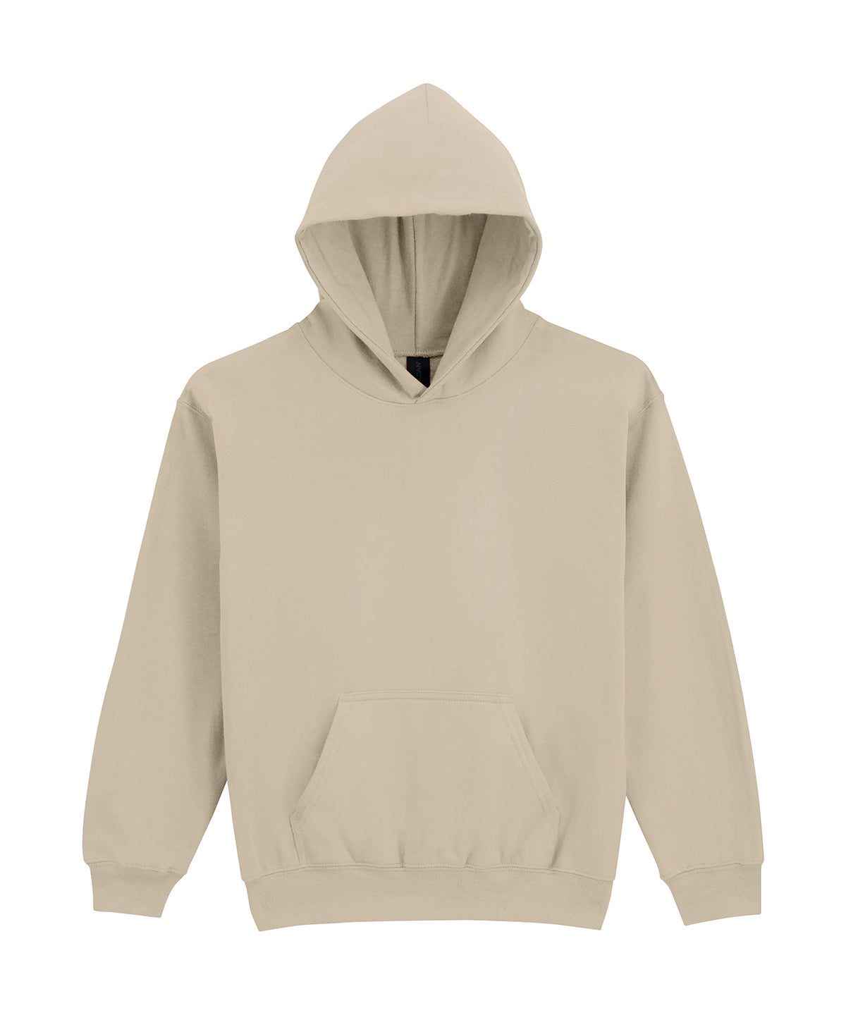 Gildan GD67B Softstyle™ midweight fleece youth hoodie in Sand