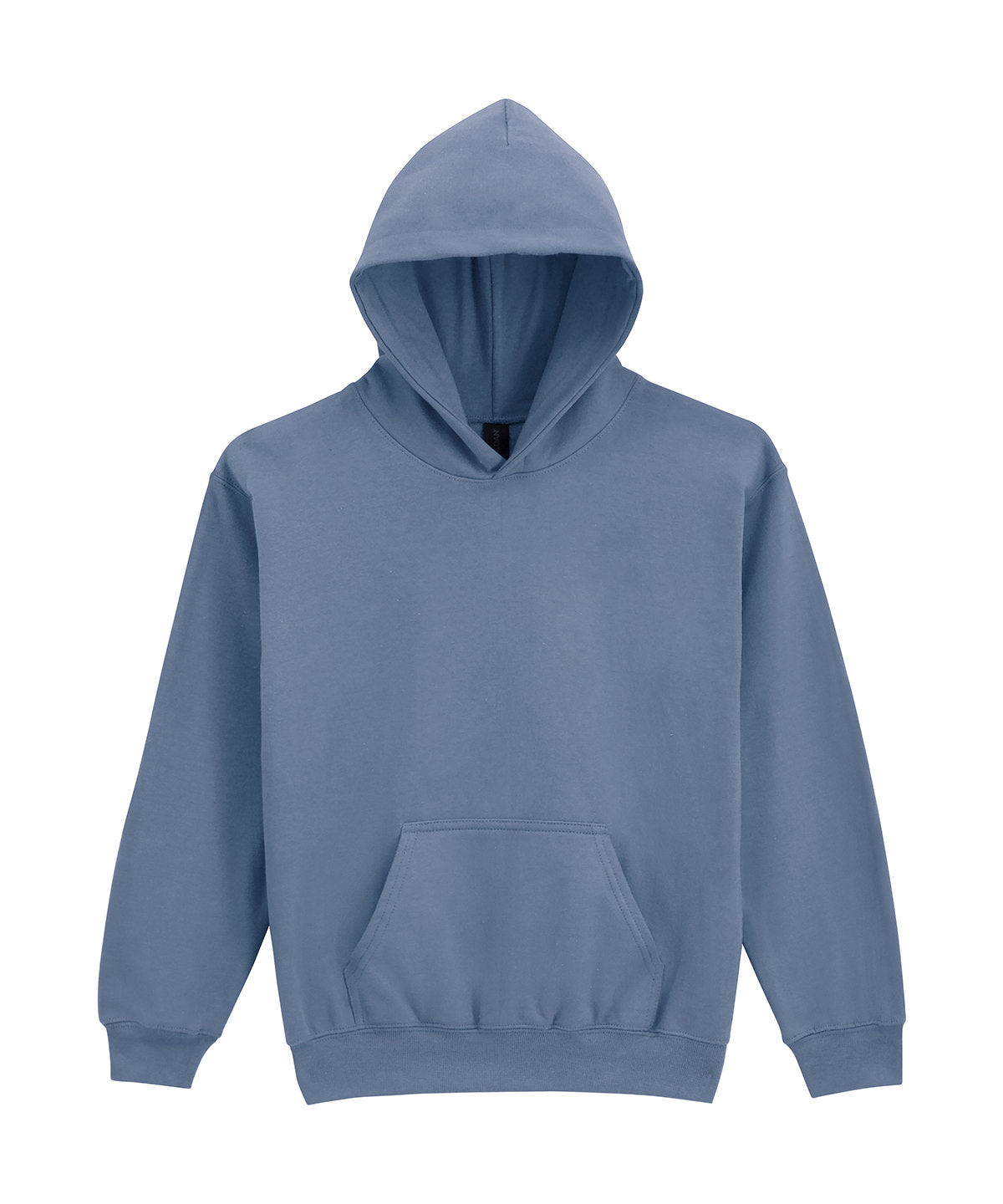 Gildan GD67B Softstyle™ midweight fleece youth hoodie in Stone Blue