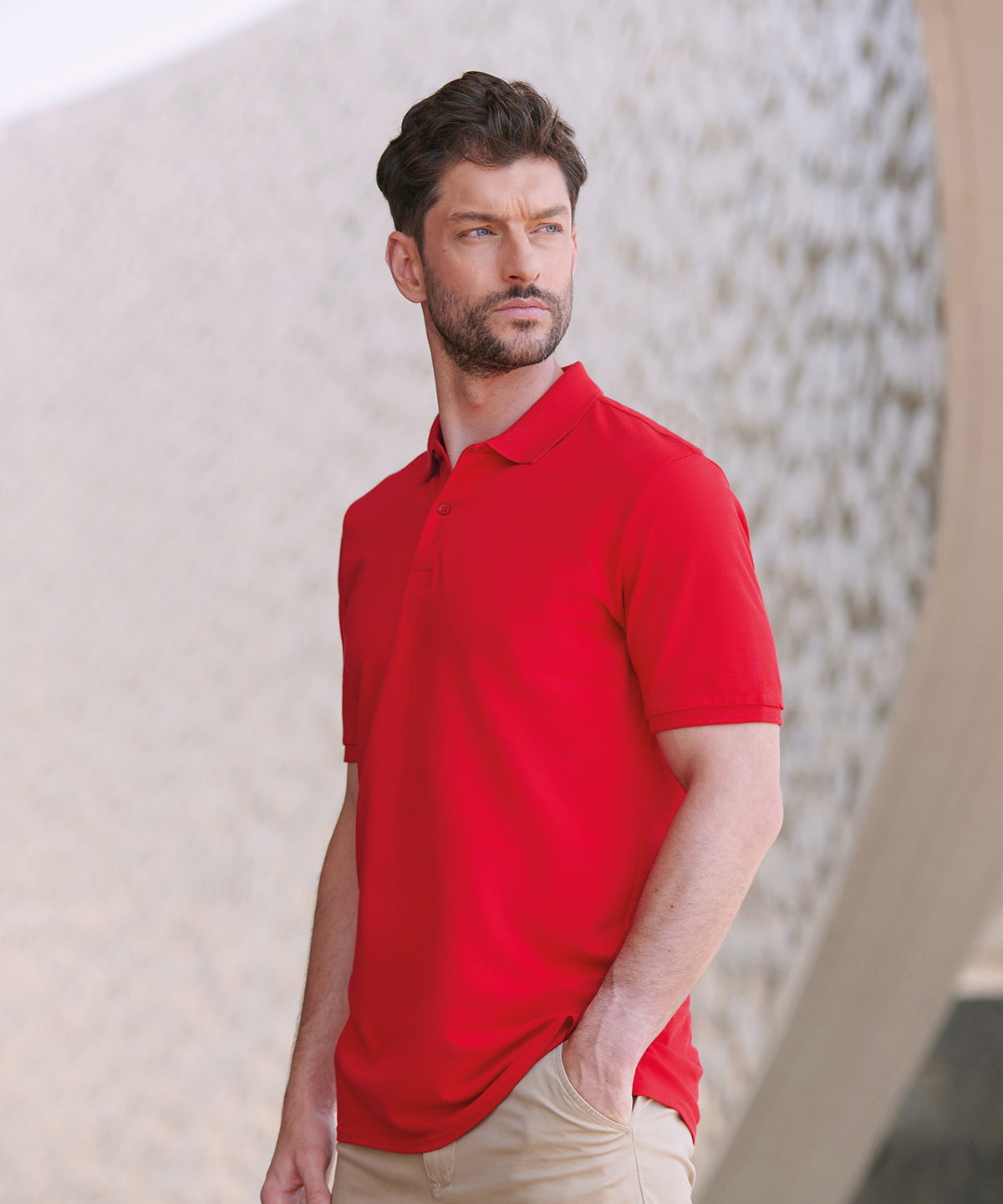 Henbury HB101 Micro-fine piqué polo shirt