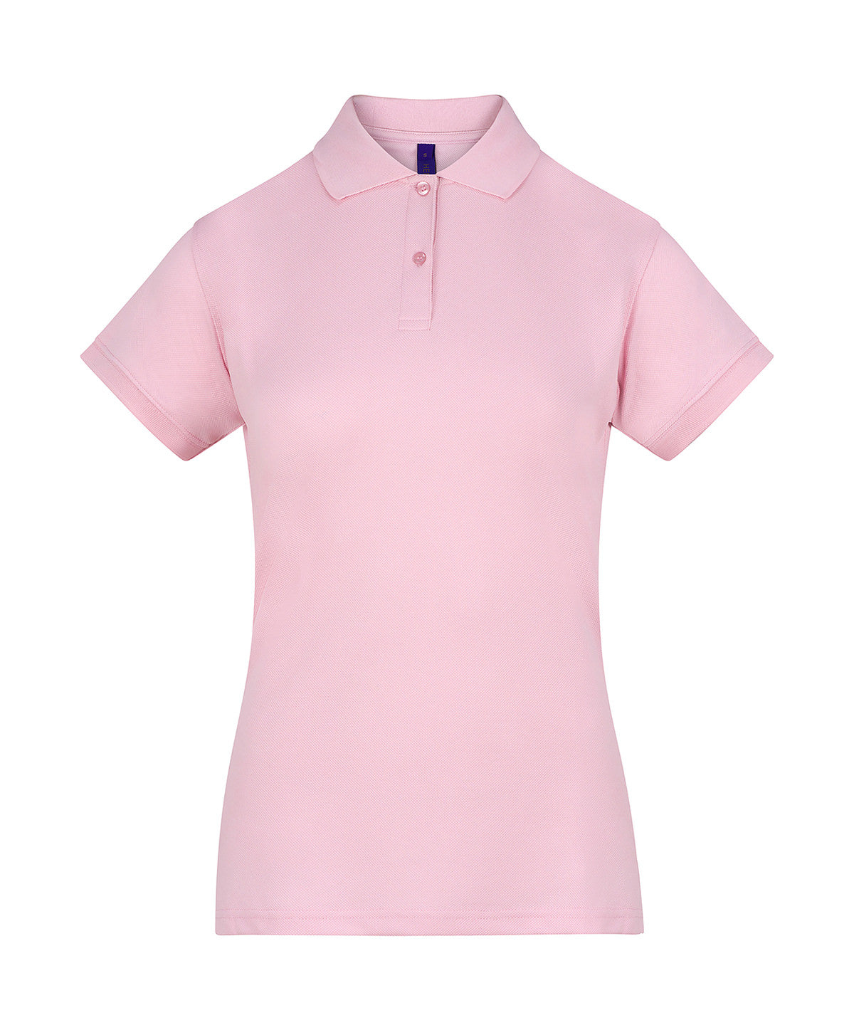 Henbury HB476 Women's Coolplus® polo shirt in Baby Pink