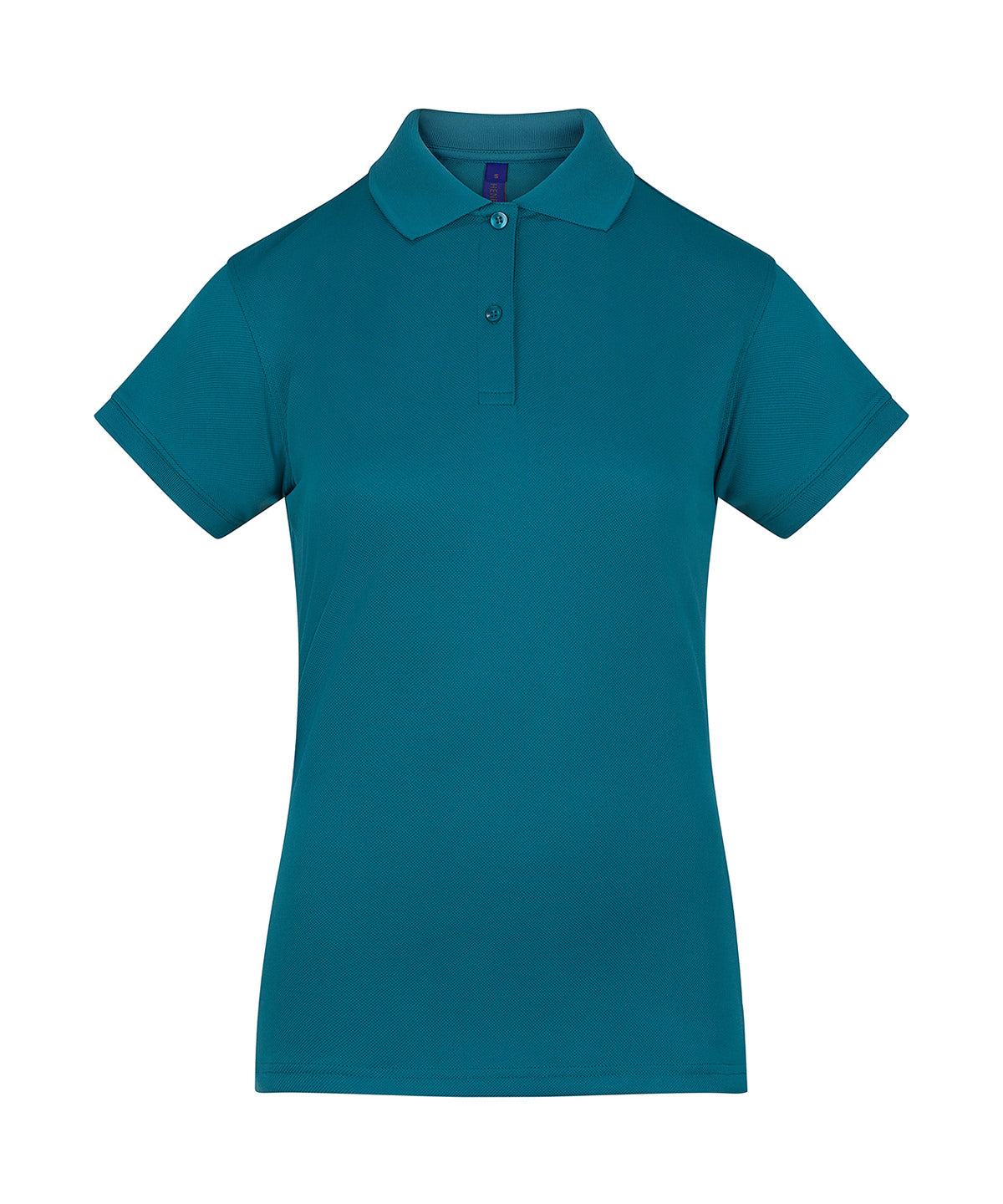 Henbury HB476 Women's Coolplus® polo shirt in Teal