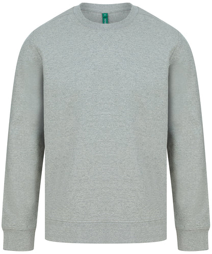Henbury HB840 Unisex sustainable sweatshirt in Heather Grey