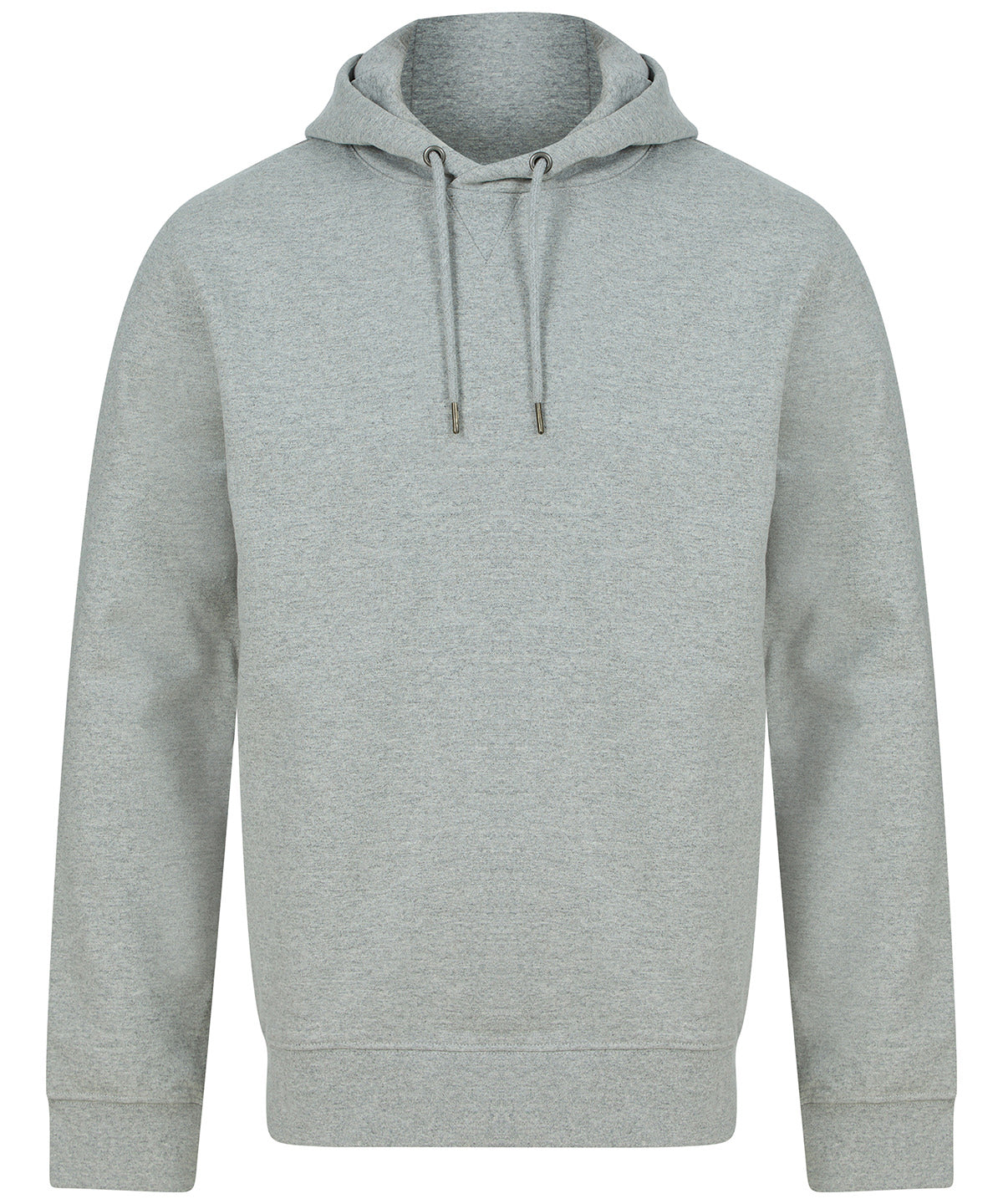 Henbury HB841 Unisex sustainable hoodie in Heather Grey