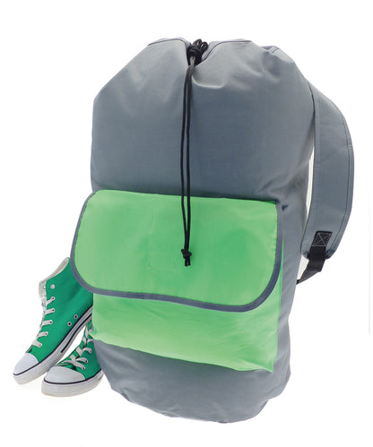 Home & Living HL233 Laundry backpack in Grey