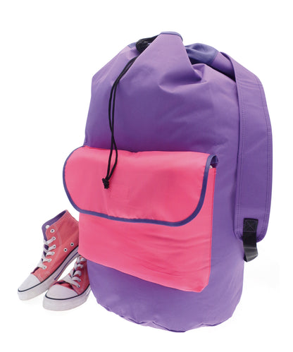 Home & Living HL233 Laundry backpack in Purple