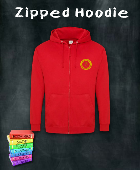St David's Primary Zipped Hoodie