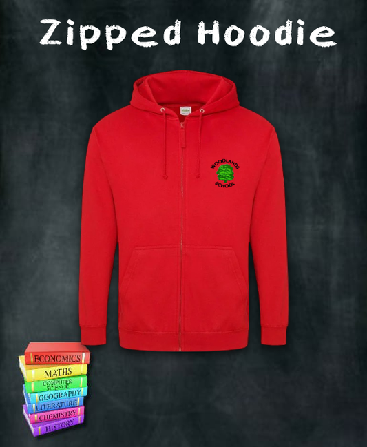 Woodlands Primary Zipped Hoodie