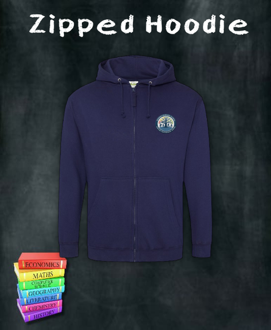 Maendy Primary Zipped Hoodie