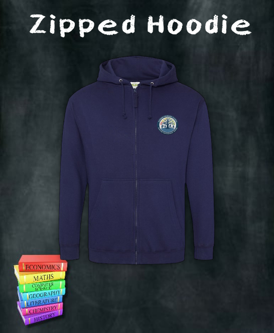 Maendy Primary Zipped Hoodie