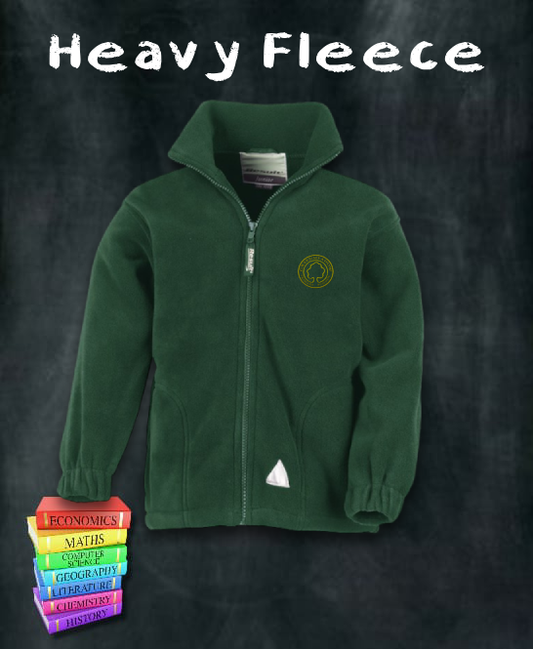 Greenmeadow Primary School Heavy Fleece (Bottle Green)