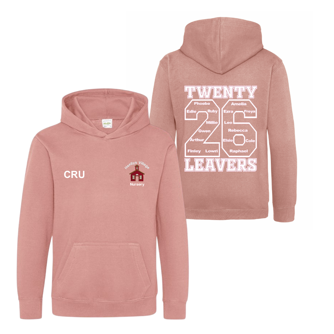 Henllys Village Nursery Leavers Hoodies (KIDS SIZE)