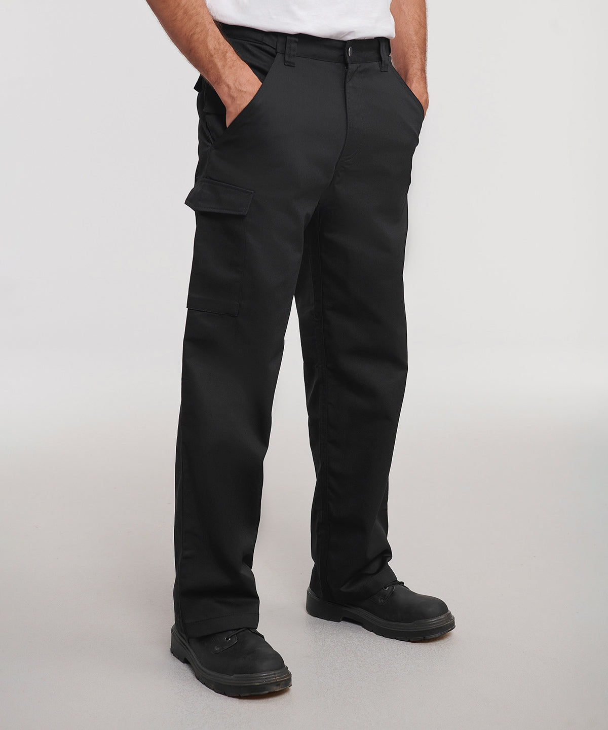 Russell Athletic J001M Polycotton twill workwear trousers