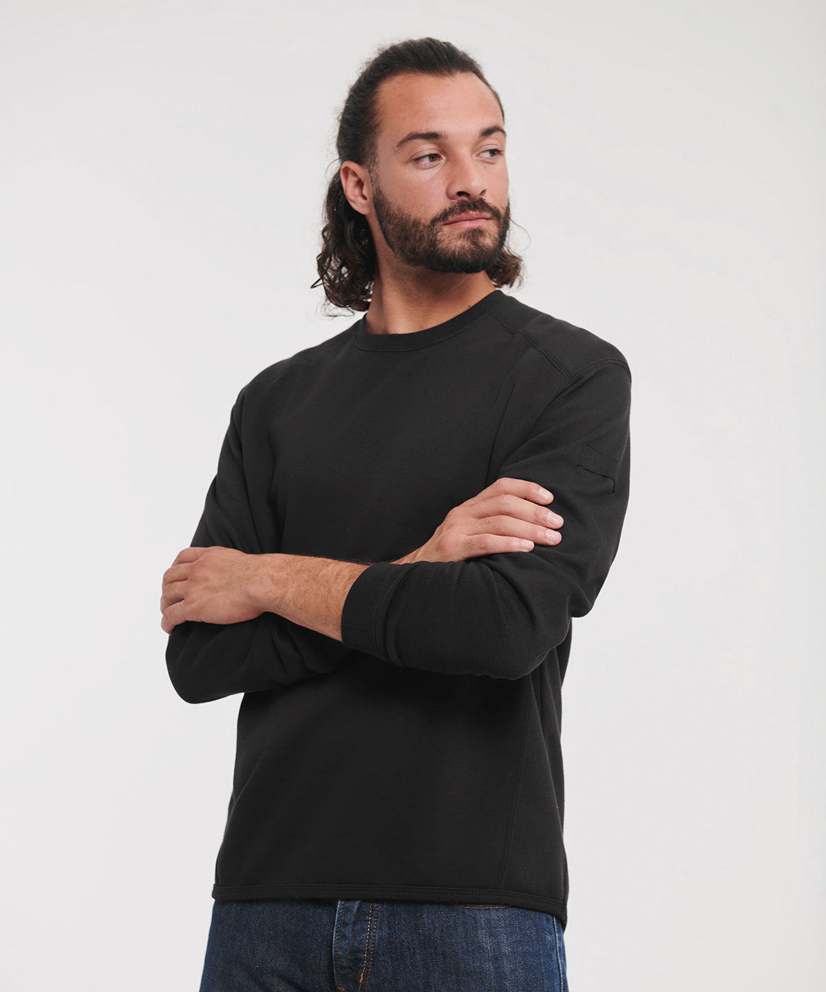 Russell Athletic J013M Heavy-duty crew neck sweatshirt