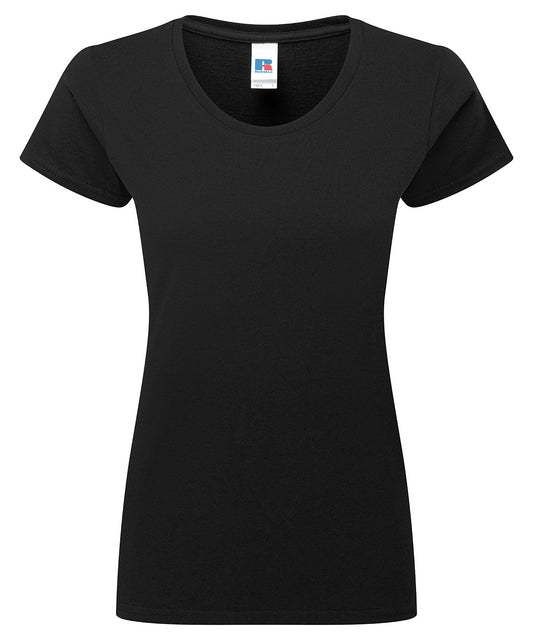 Russell Athletic J180F Women’s authentic classic t-shirt in Black
