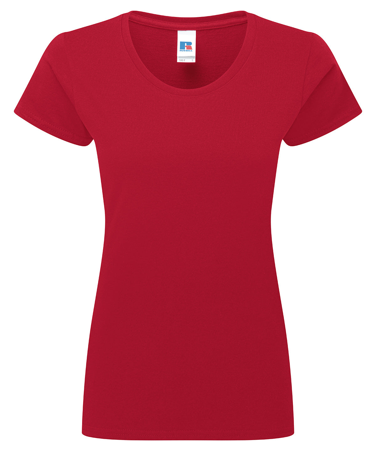 Russell Athletic J180F Women’s authentic classic t-shirt in Classic Red