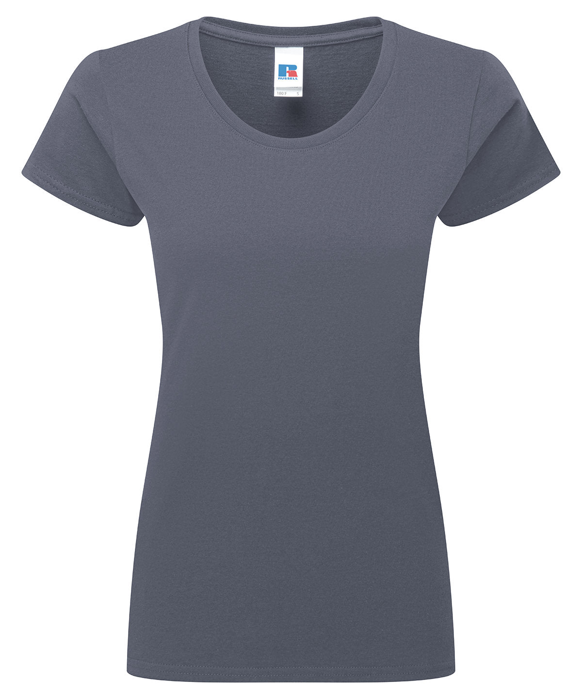 Russell Athletic J180F Women’s authentic classic t-shirt in Convoy Grey