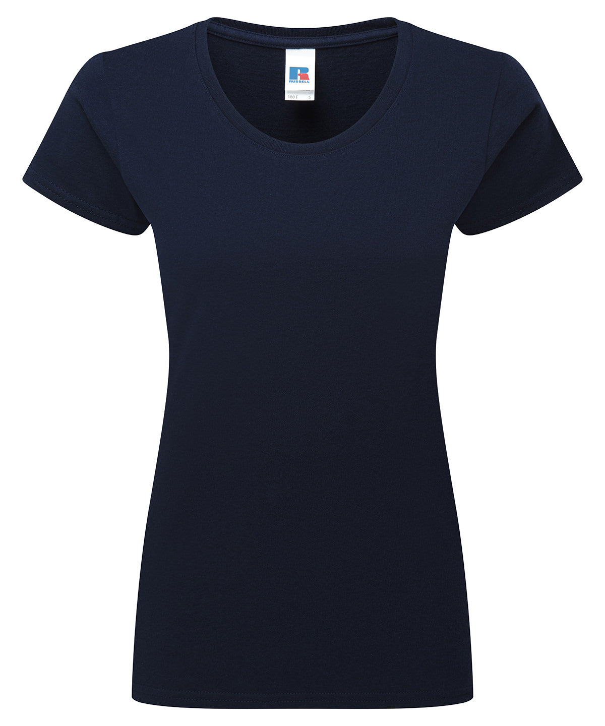 Russell Athletic J180F Women’s authentic classic t-shirt in French Navy