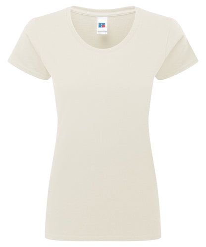 Russell Athletic J180F Women’s authentic classic t-shirt in Natural