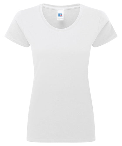 Russell Athletic J180F Women’s authentic classic t-shirt in White