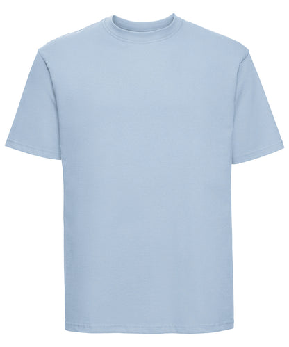 Russell Athletic J180M Super ringspun classic t-shirt in Mineral Blue