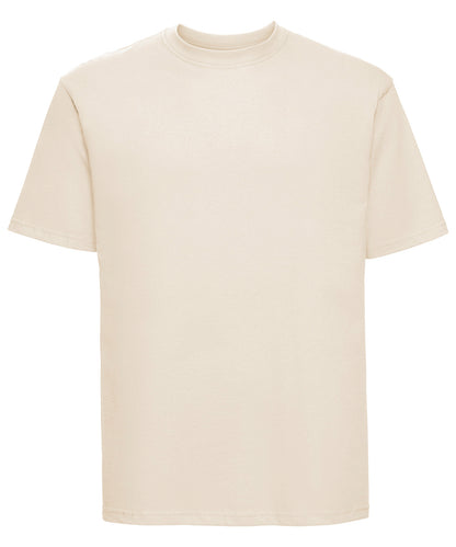 Russell Athletic J180M Super ringspun classic t-shirt in Natural