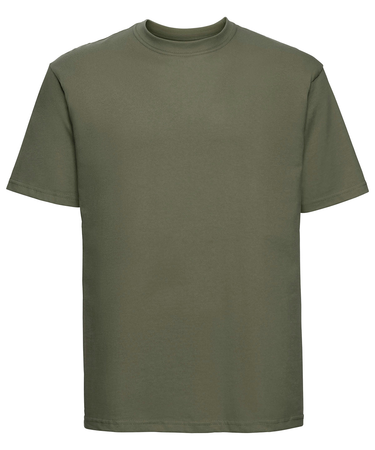 Russell Athletic J180M Super ringspun classic t-shirt in Olive