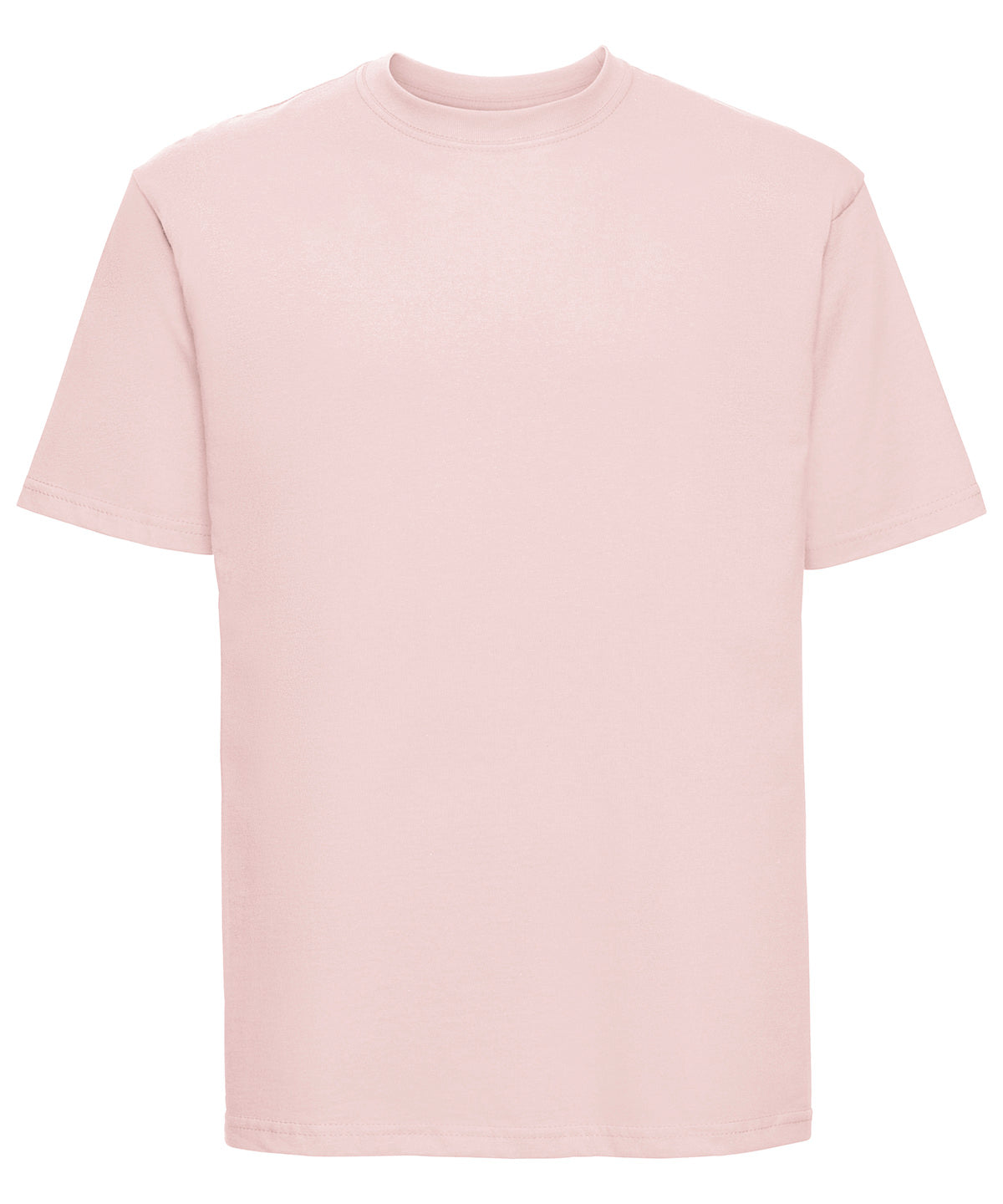 Russell Athletic J180M Super ringspun classic t-shirt in Powder Rose