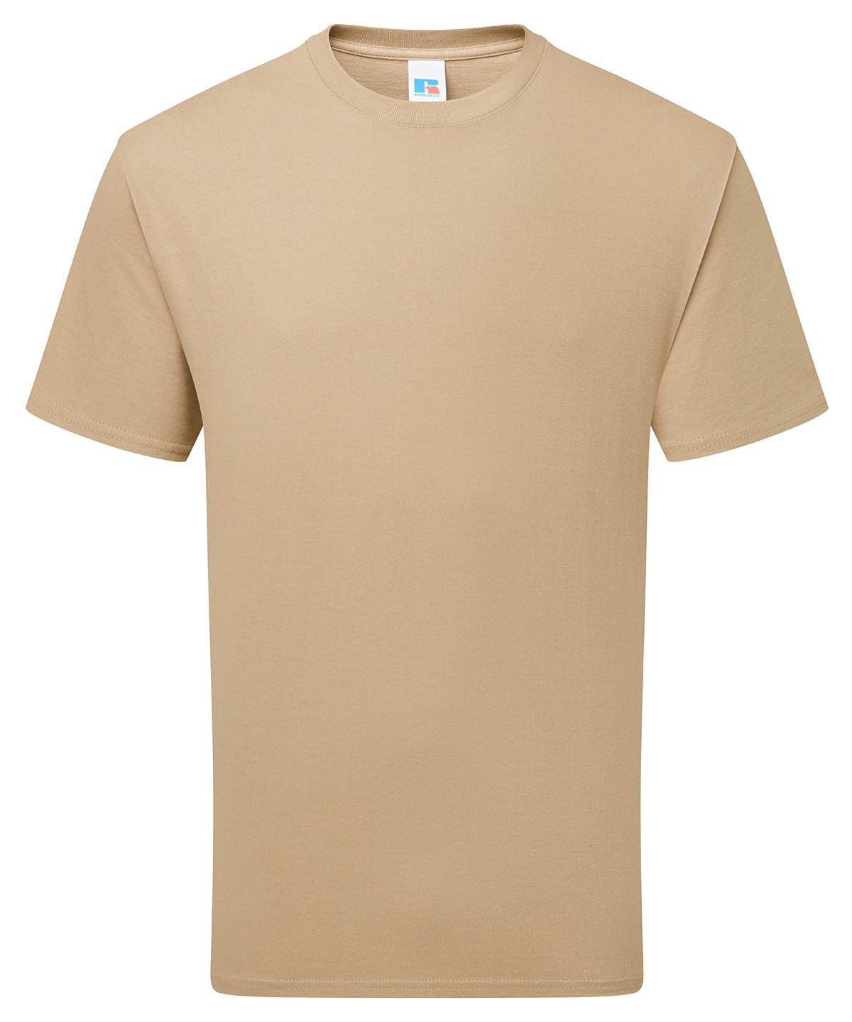 Russell Athletic J180M Super ringspun classic t-shirt in Tan