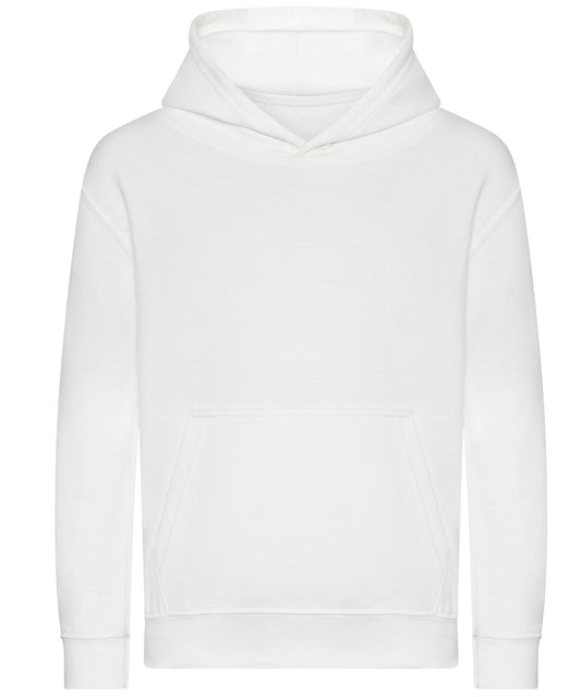 AWDis Just Hoods J201J Kids organic hoodie in Arctic White