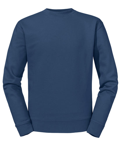 Russell Athletic J262M Set-in sleeve sweatshirt in Indigo