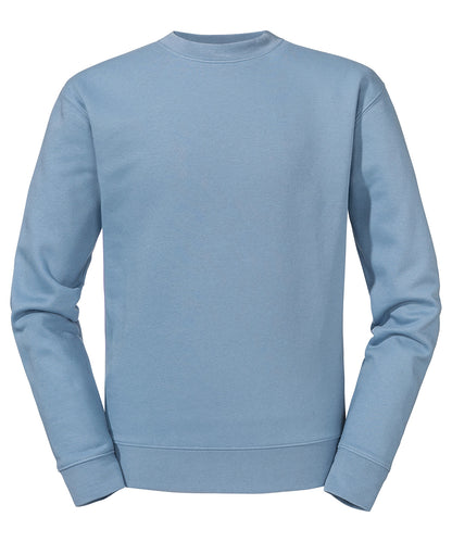 Russell Athletic J262M Set-in sleeve sweatshirt in Mineral Blue