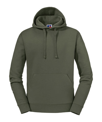 Russell Athletic J265M Authentic hooded sweatshirt in Olive