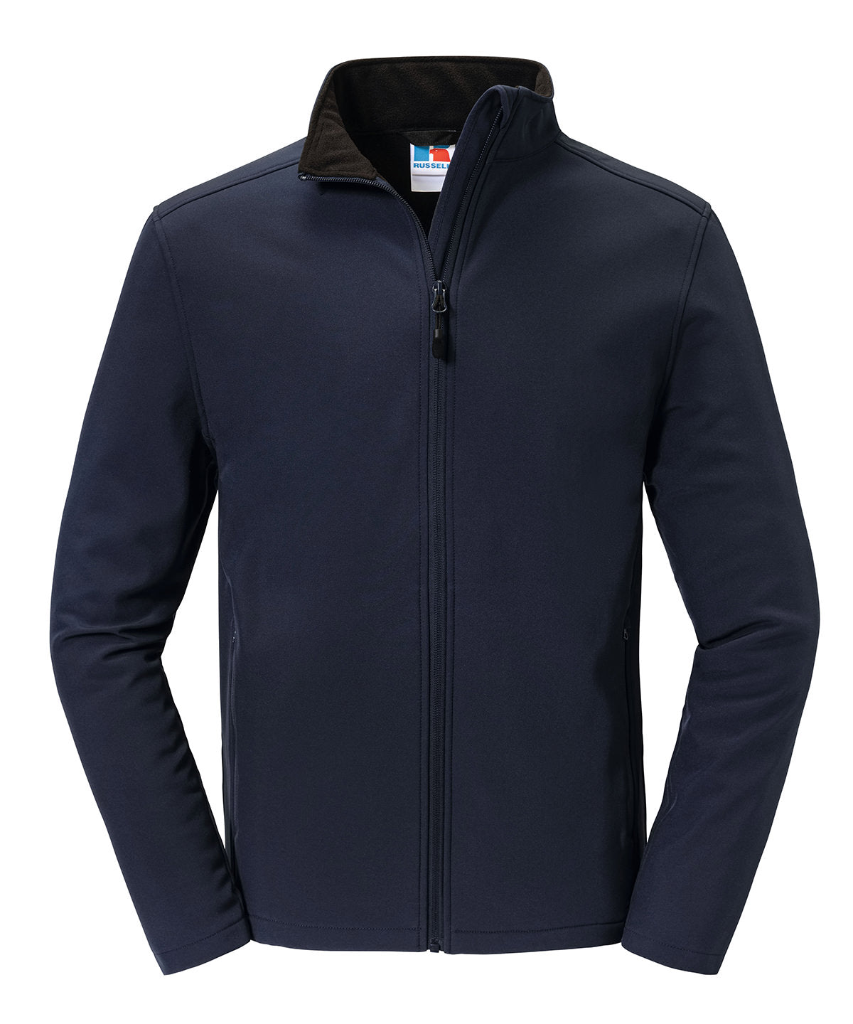 Russell Athletic J420M Essential softshell jacket in French Navy