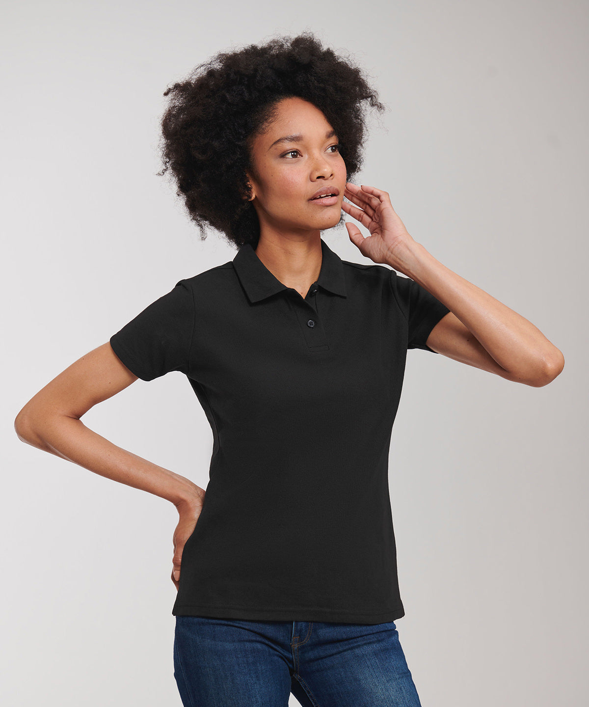 Russell Athletic J539F Women's classic polycotton polo