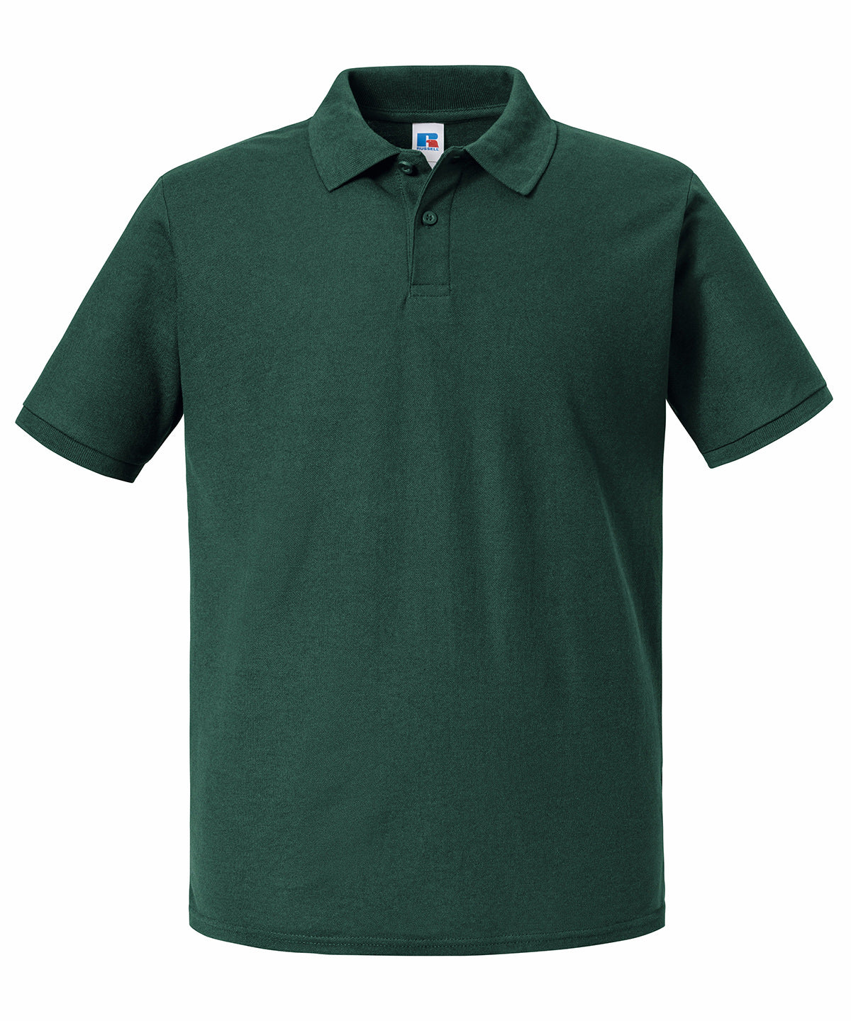 Russell Athletic J570M Authentic eco polo in Bottle Green