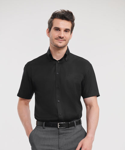 Russell Athletic Collection J957M Short sleeve ultimate non-iron shirt
