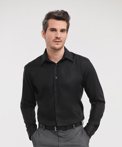 Russell Athletic Collection J958M Long sleeve tailored ultimate non-iron shirt