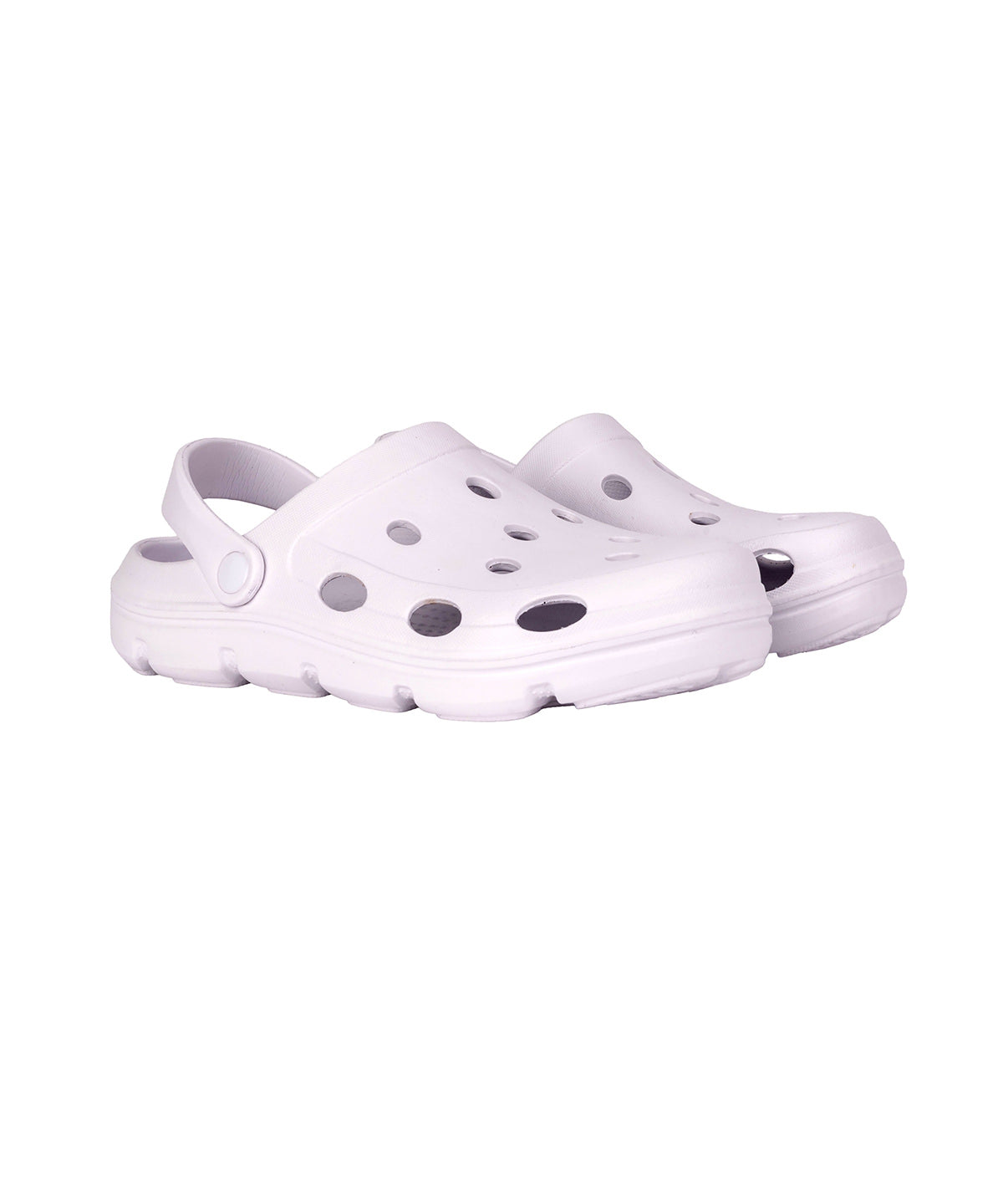 AWDis Just Cool JC093 AWDis Aero clogs in Arctic White