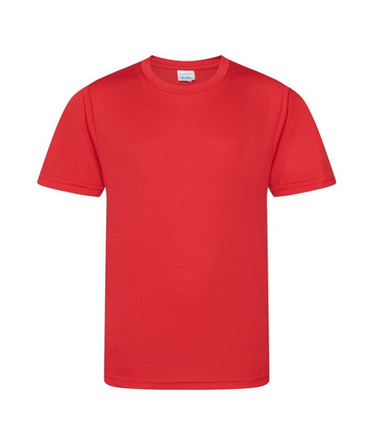 AWDis Just Cool JC20J Kids cool smooth T in Fire Red