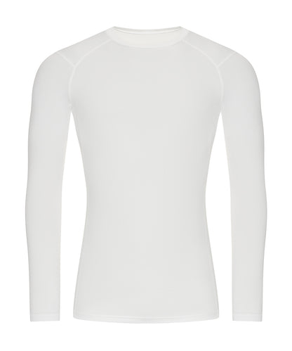 AWDis Just Cool JC232 Active recycled baselayer in Arctic White