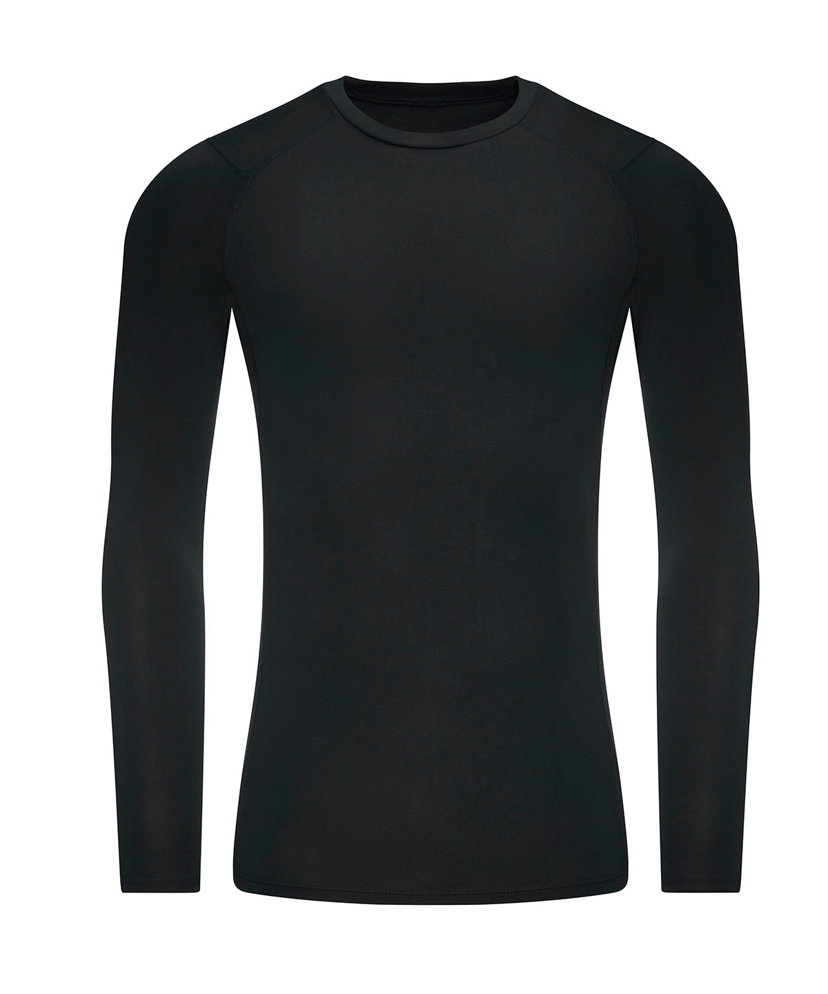 AWDis Just Cool JC232 Active recycled baselayer in Jet Black