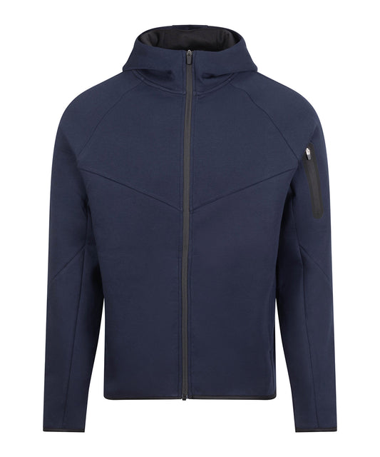 AWDis Just Cool JC305 Adapt fleece zoodie in French Navy